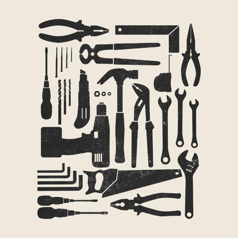 DIY Tool Set Craftsman Vintage