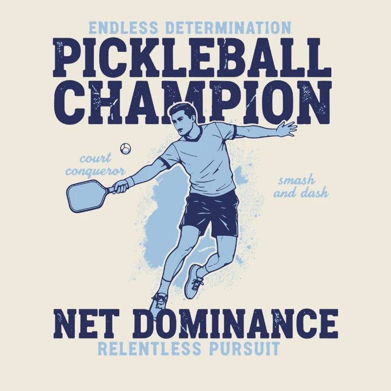 Pickleball Champion Net Dominance Relentless