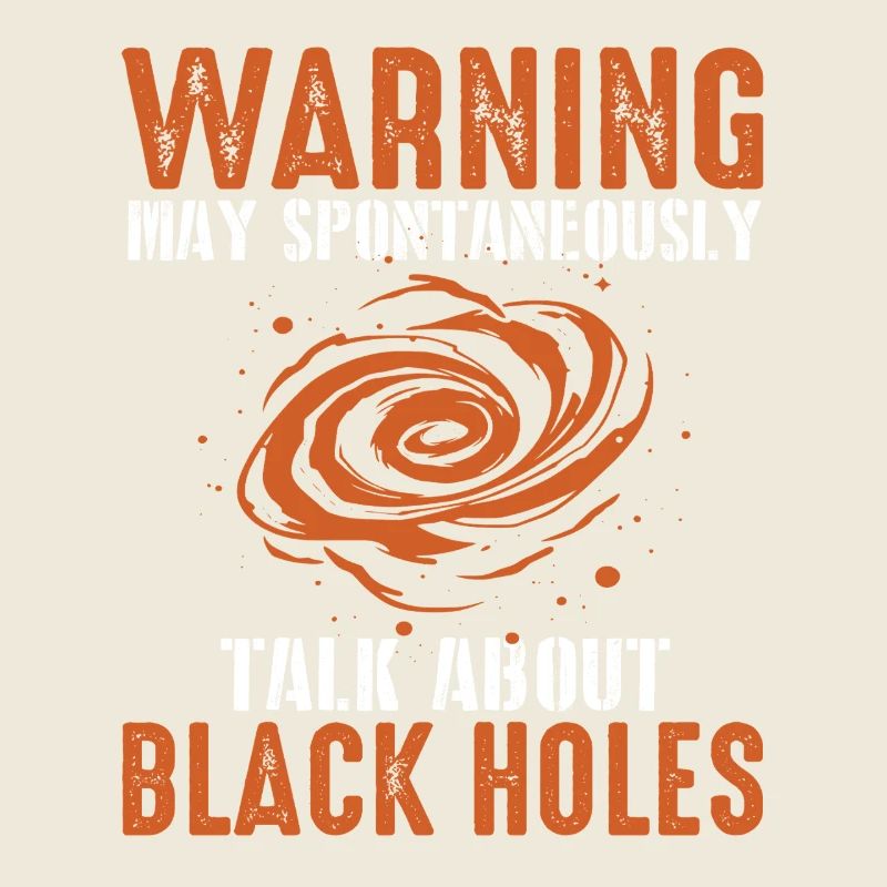 Warnung: Gespräch über Schwarze Löcher