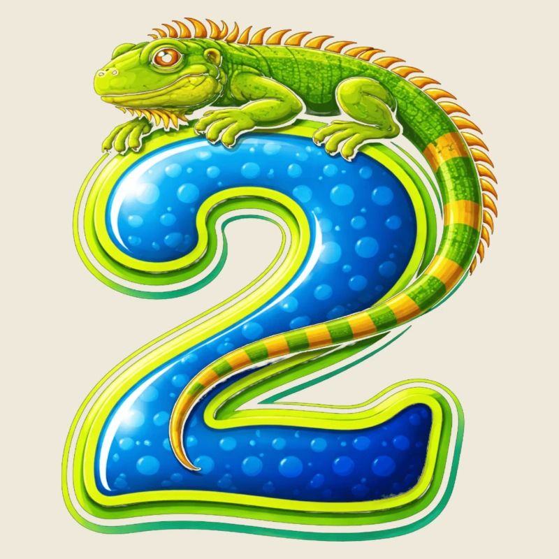 Gecko-2 Living Comic Number