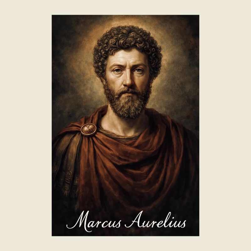 Marcus Aurelius Antique Portrait