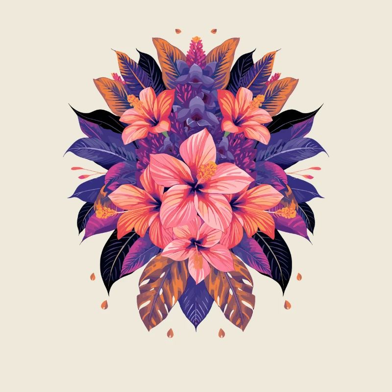 Fleurs tropicales