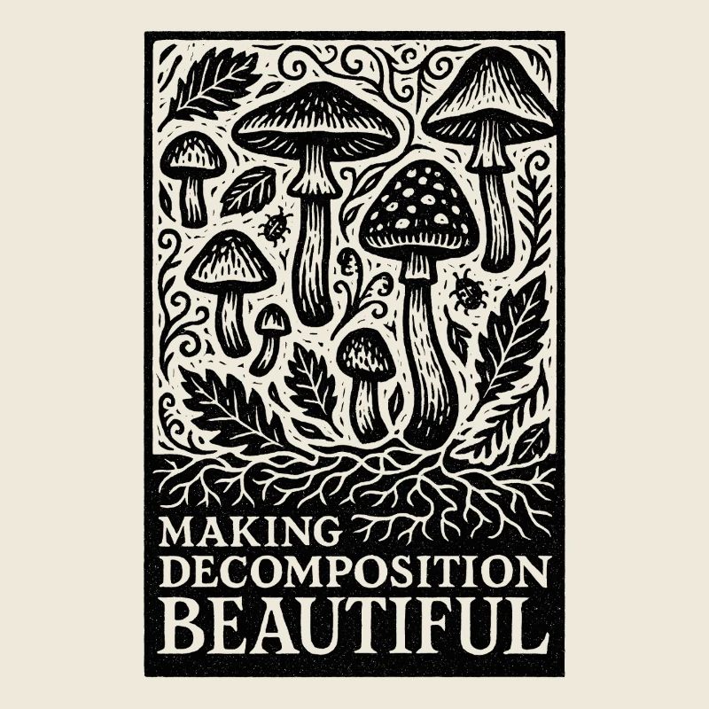 Beautiful decay | Mushroom Decomposition