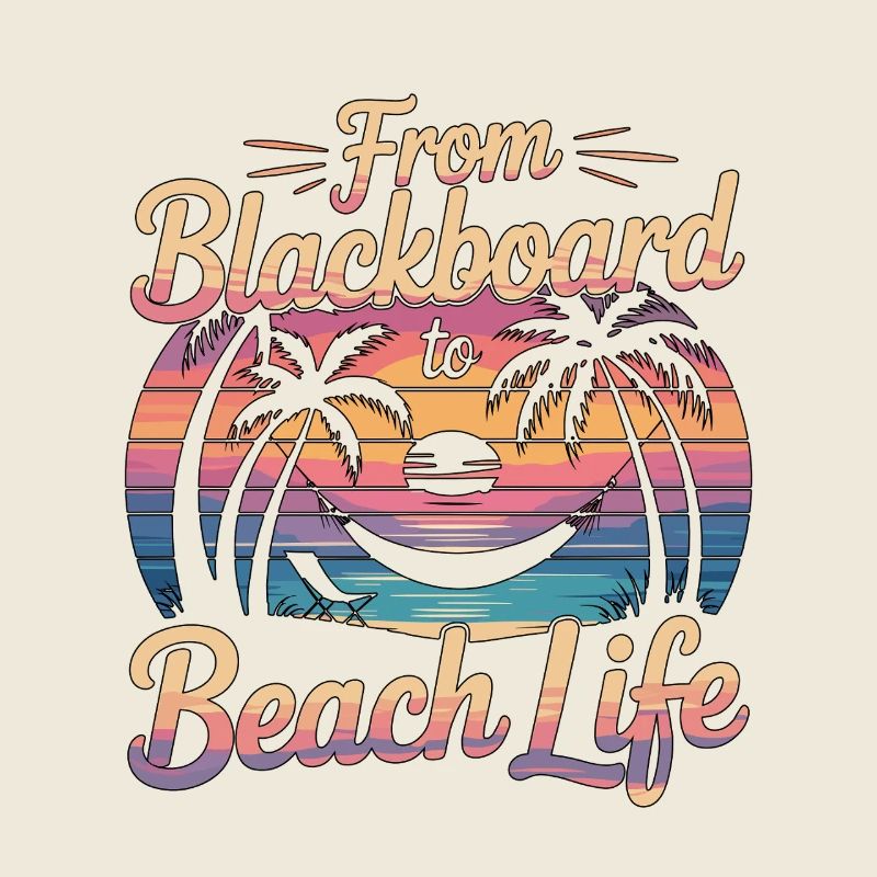 Retired Teacher From Blackboard To Beach Educator
