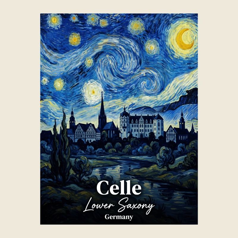 Celle Germany Sternennacht