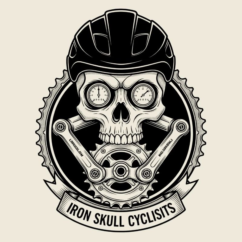 Skull Bicycle VTT VTT Conception de VTT
