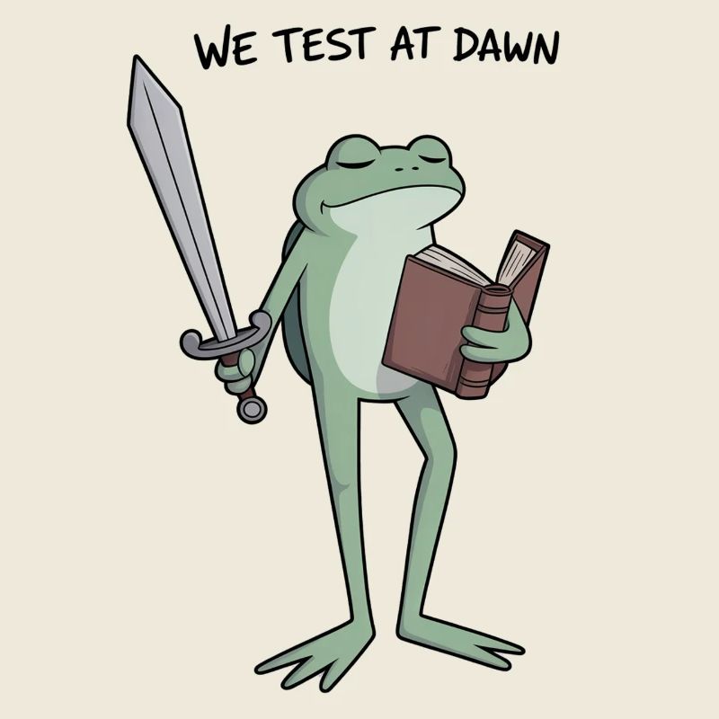 Morgendämmerungs-Froschritter