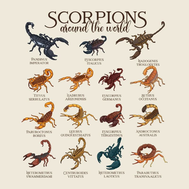 Scorpions dans le monde - Scorpion