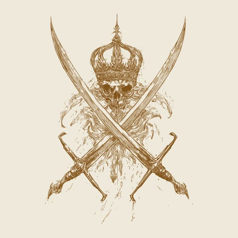 Roi des Morts – Épées & Couronne