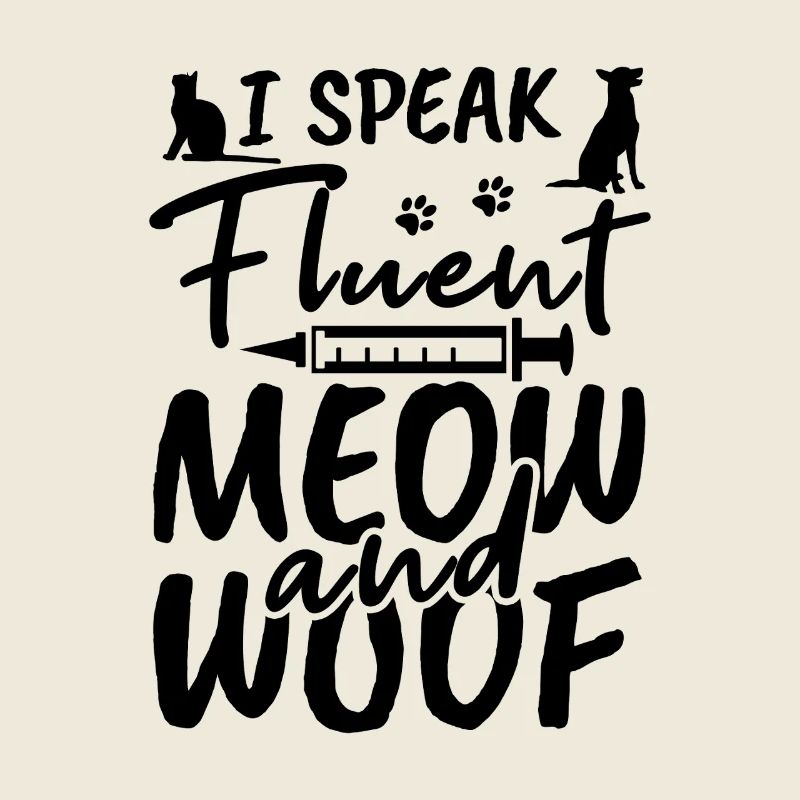 Meow and woof