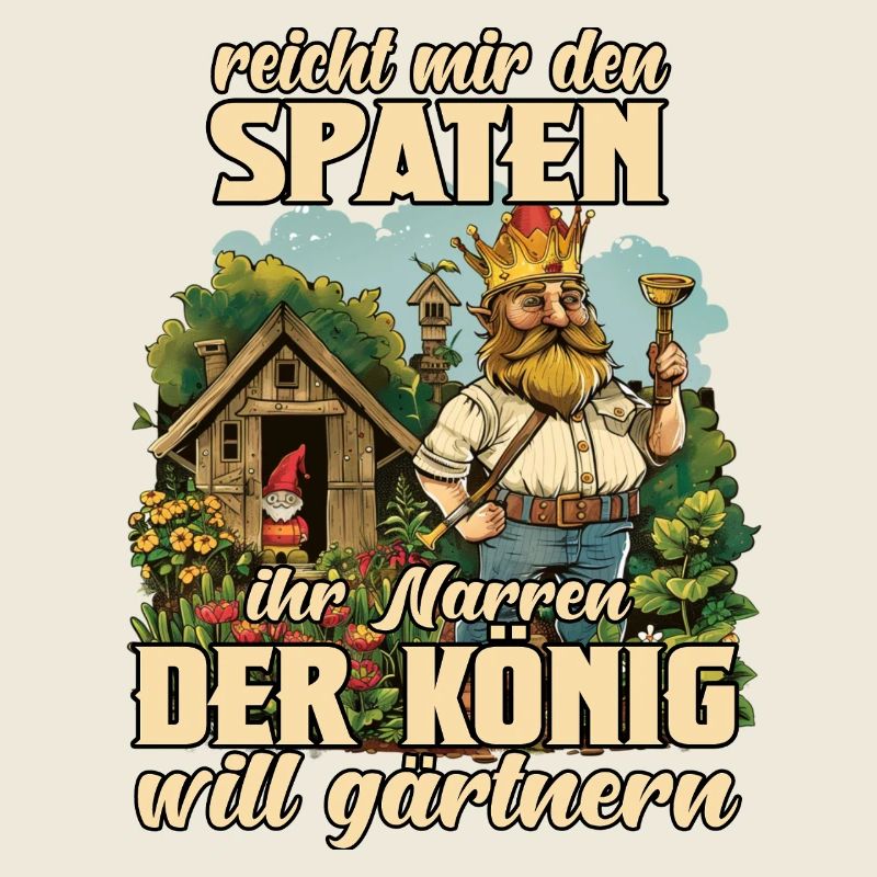 Kleingarten Gartenkönig Gartenzwerg Gärter