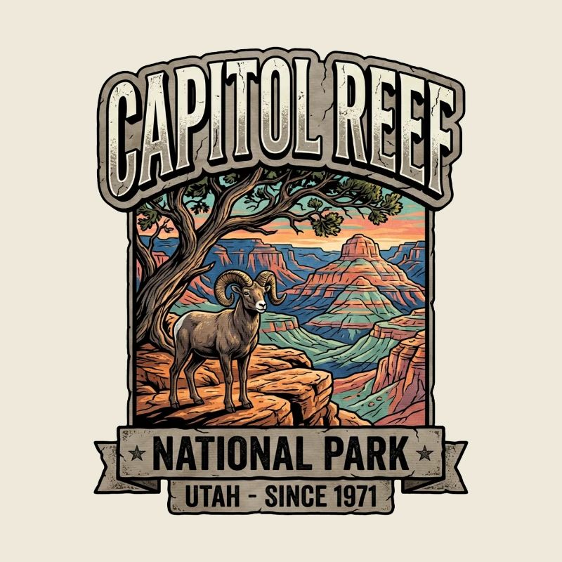 Capitol Reef National Park Artwork