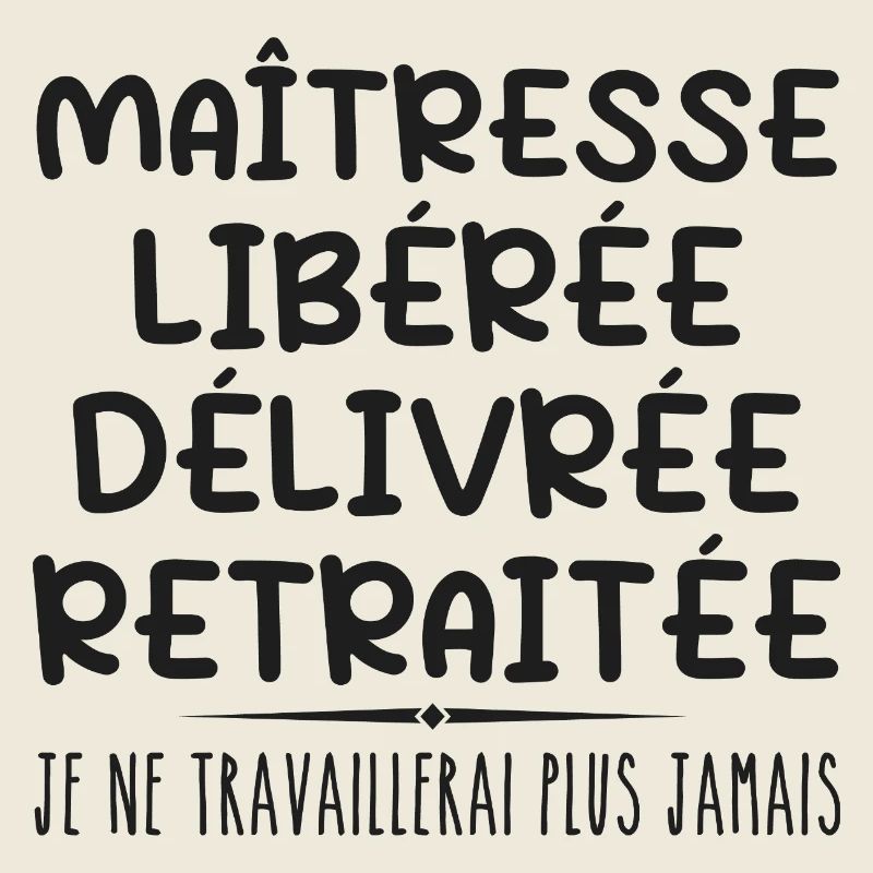 Maîtresse célèbre sa retraite avec humour cadeau
