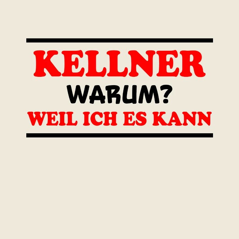 Kellner Spruch Restaurant Lustige Kellner Geschenk