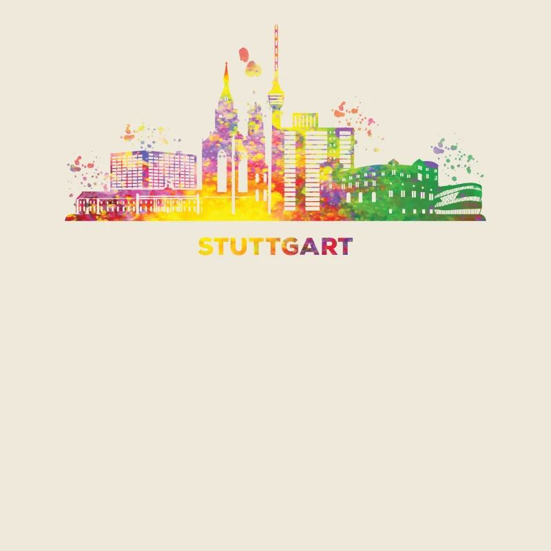 Stadtbild Stuttgart Skyline Stuttgarter