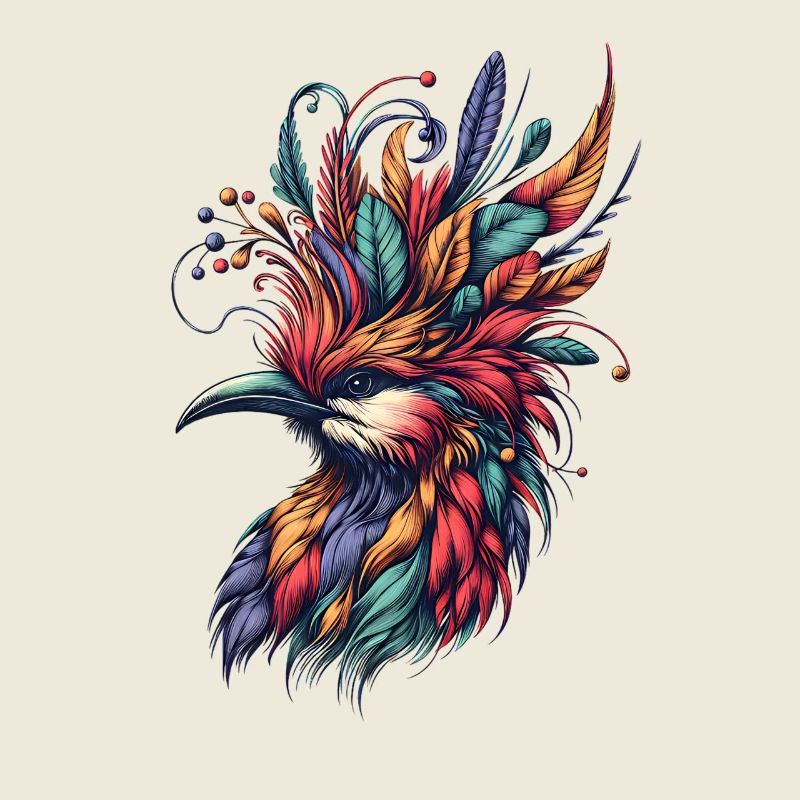 Oiseau tropical Nerd