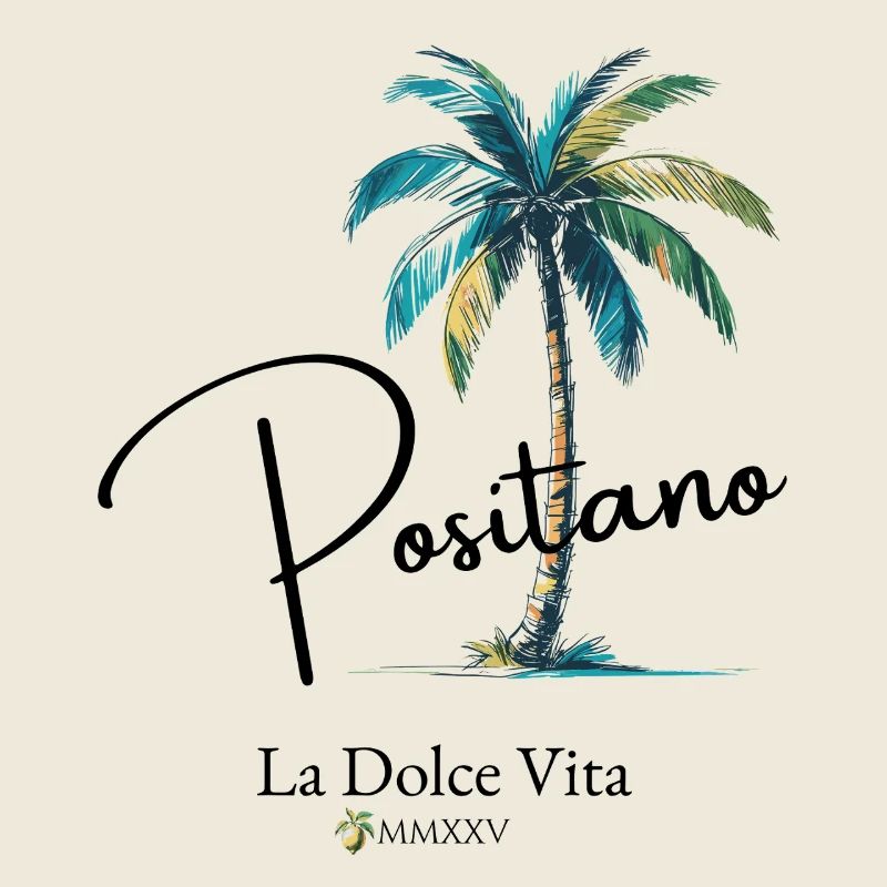 Positano Palmier Vacances Plage Lemon Summer Italia