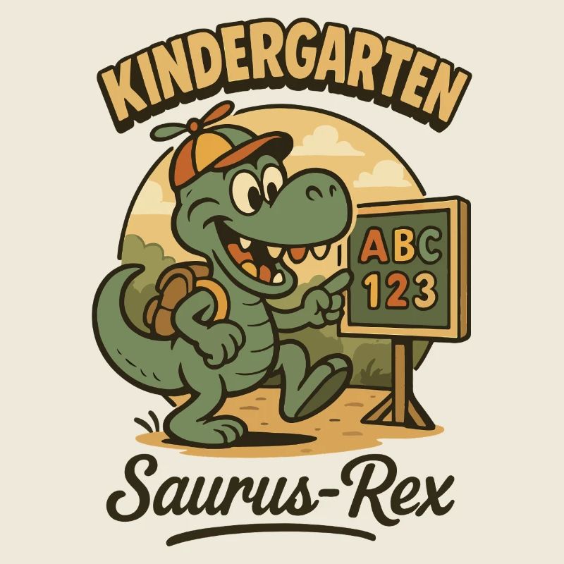 Kindergarten Saurus Rex Dinosaurierliebhaber