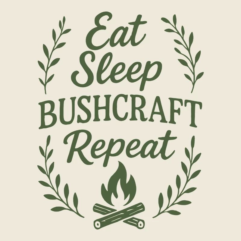 Eating Sleeping Bushcraft Repetition Prepper