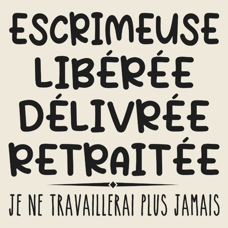 Fechterin feiert ihren Ruhestand mit Humor