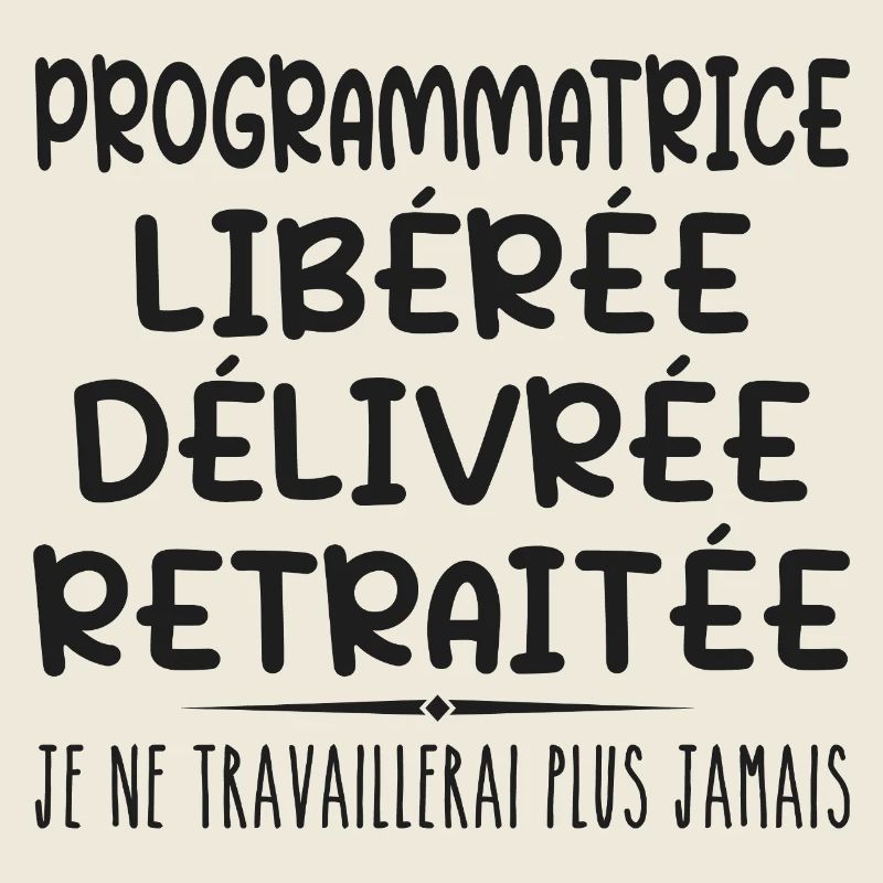 Programmiererin feiert ihren Ruhestand mit Humor