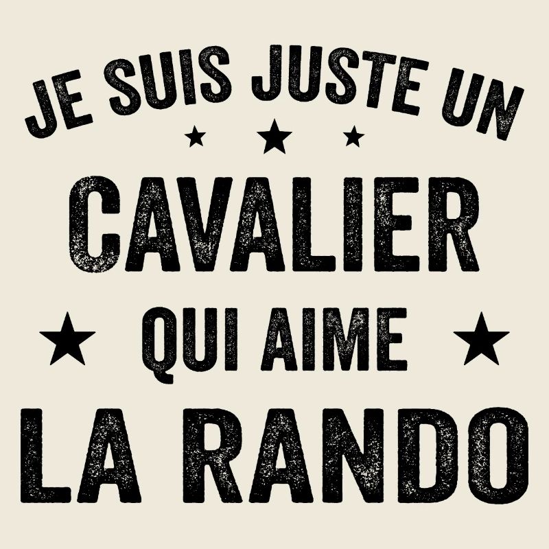 Fier d’être Cavalier et Passionné de Randonnée