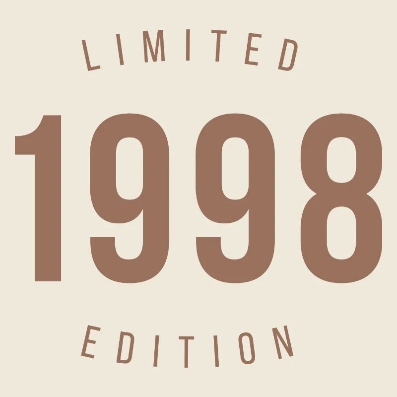 1998 Édition limitée Style rétro Cadeau d’anniversaire