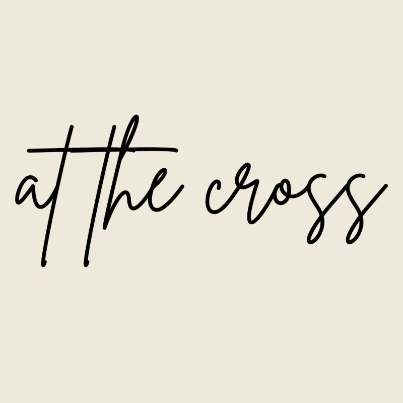 at the cross