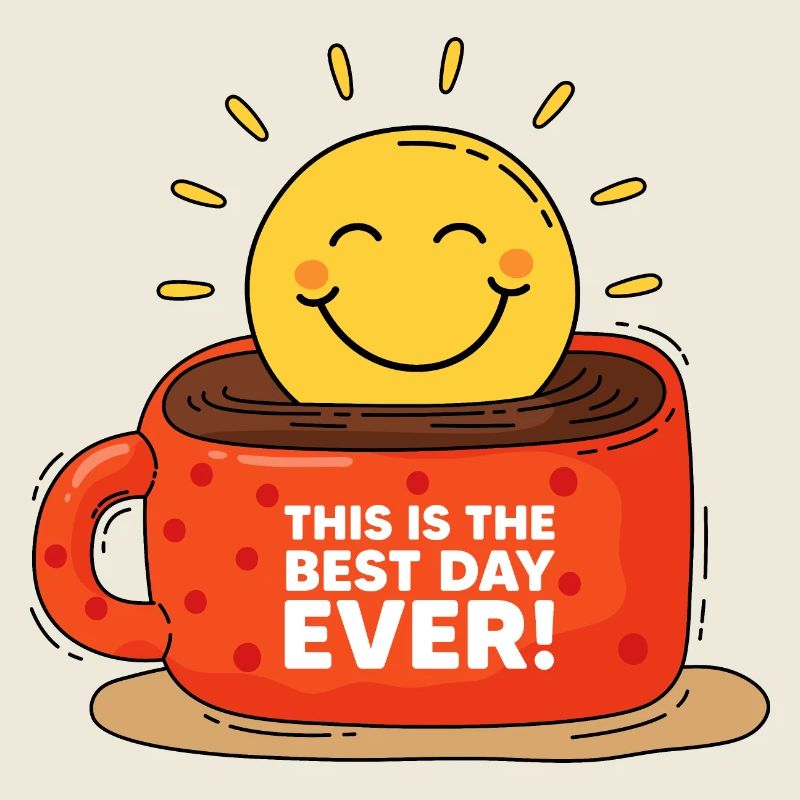 Sun and coffee