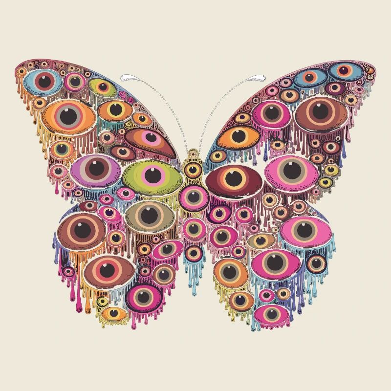 Papillon Mystic Eye - Papillon Surréaliste