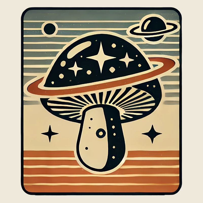 Champignon cosmique intergalactique