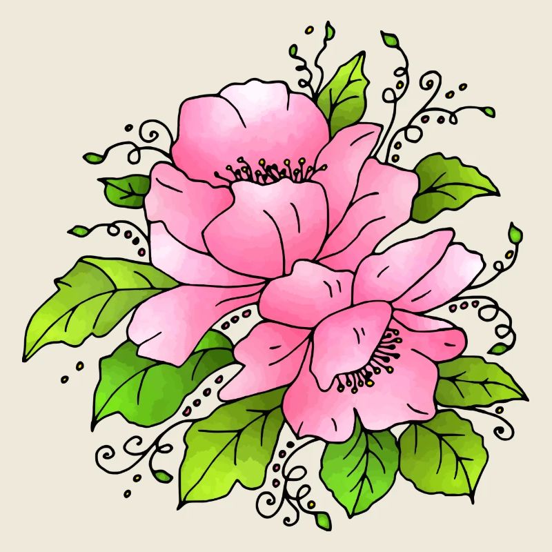 Fleurs de rose