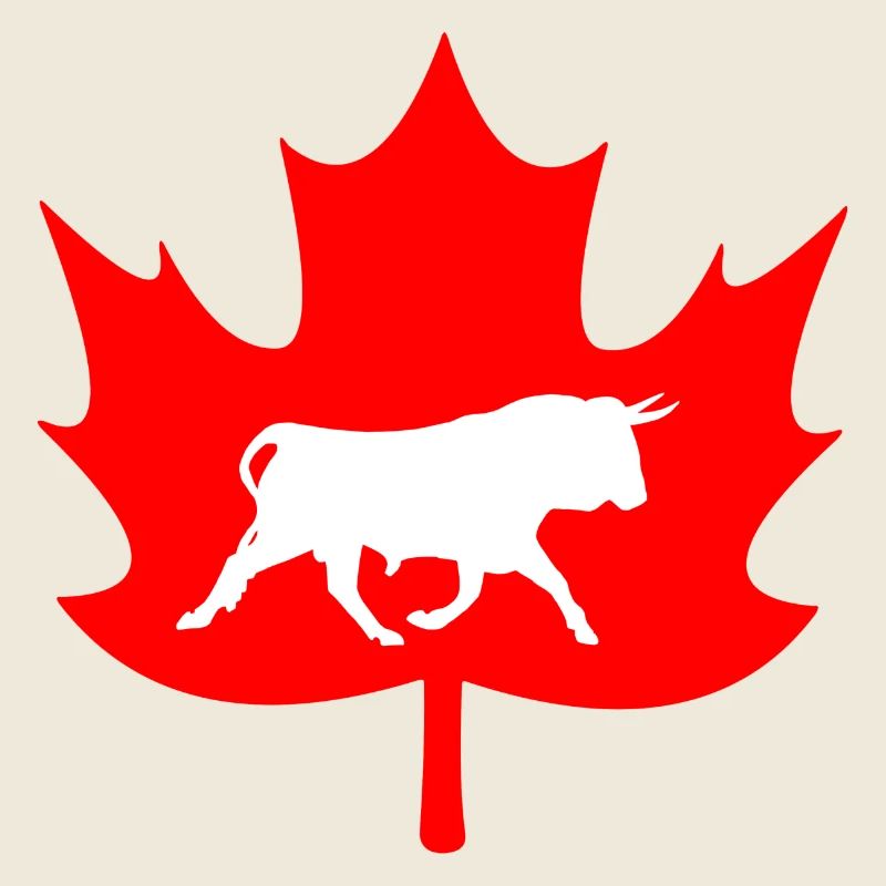 Logo du taureau feuille d’érable du Canada