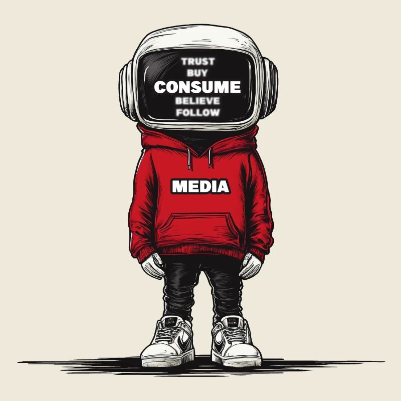Médias de conception de t-shirts