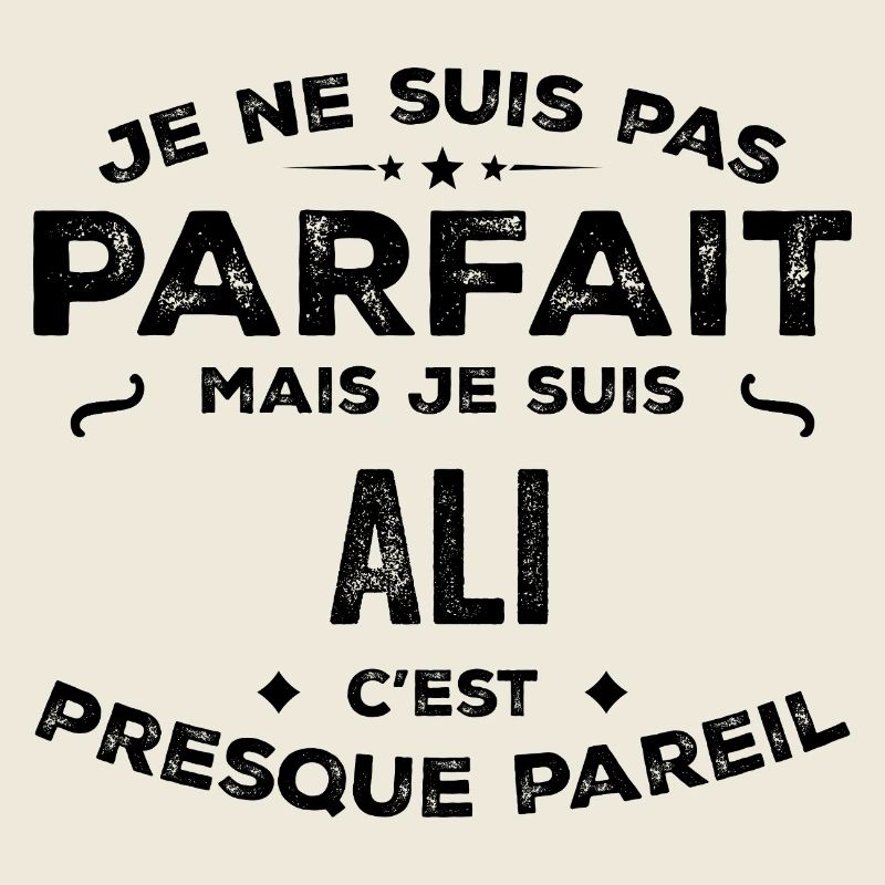 Ali – A Funny and Proud First Name, Legend