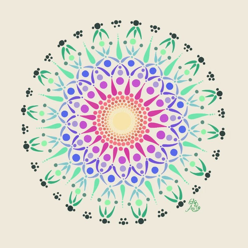 Mandala Lebensfreude