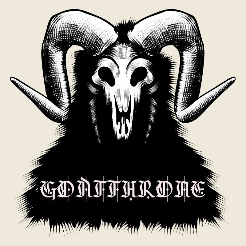Goatthrone Goat Throne Design Metal DOOM