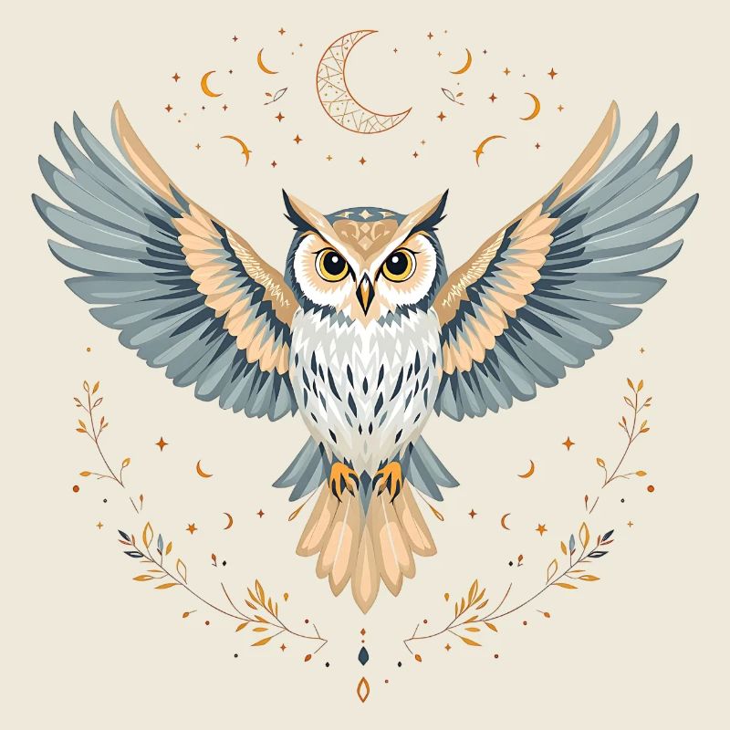 Hibou bohème