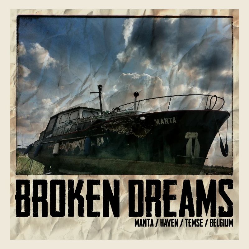 Broken Dreams Boat Art Belgium