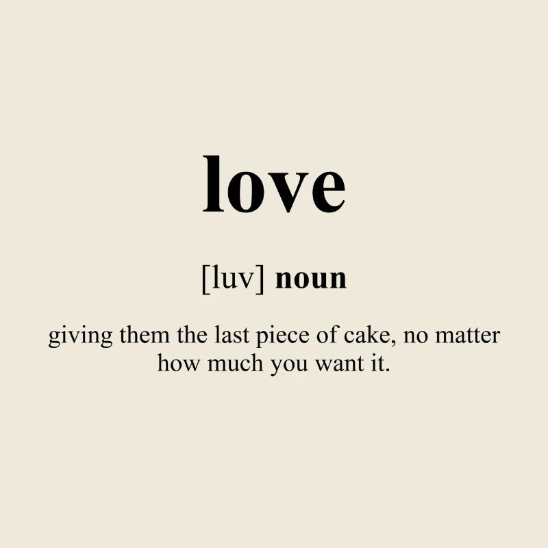 Dictionnaire de définition de l’amour (Liebe)