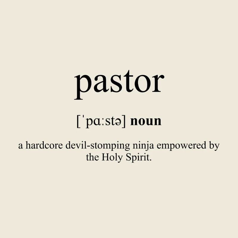 Pastor (Pfarrer) Definition Dictionary