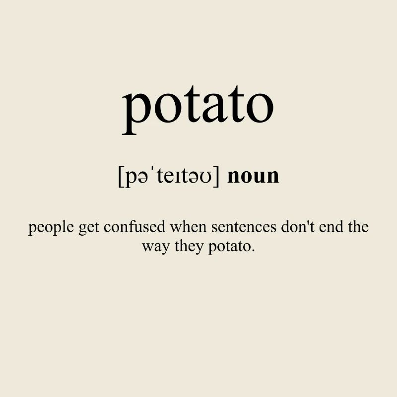 Potato (Kartoffel) Definition Dictionary