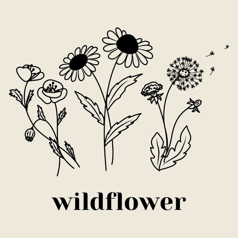 Wildflower - Floral Hippie Boho
