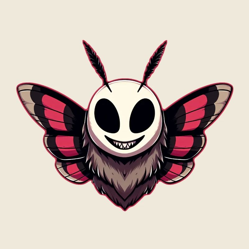 Böse Motte - Mothman Cryptid