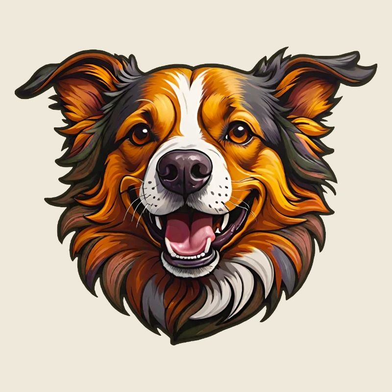 Happy dog