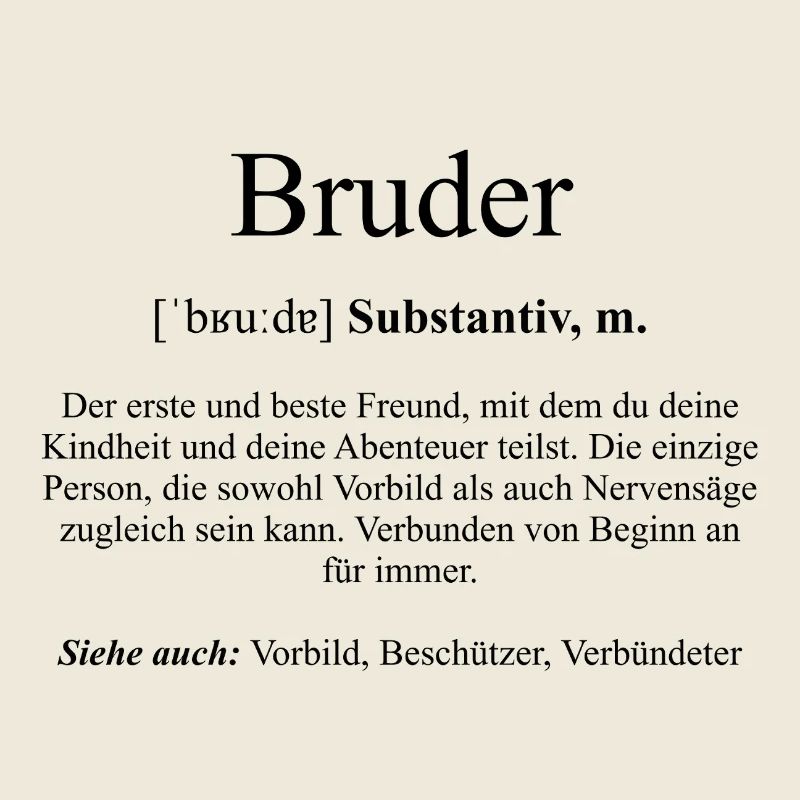 Bruder Definition Dictionary