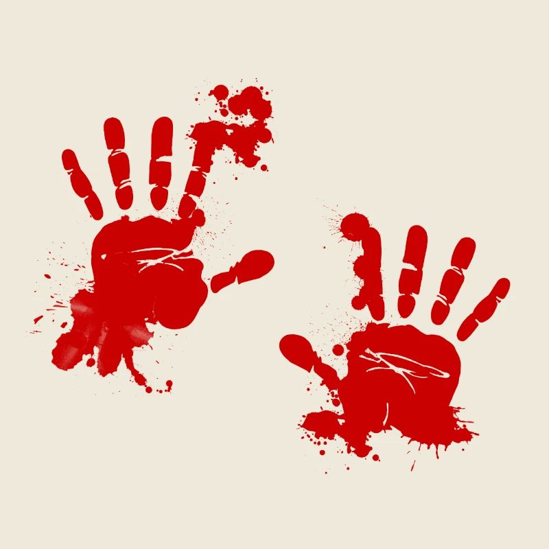 Blutige Hände