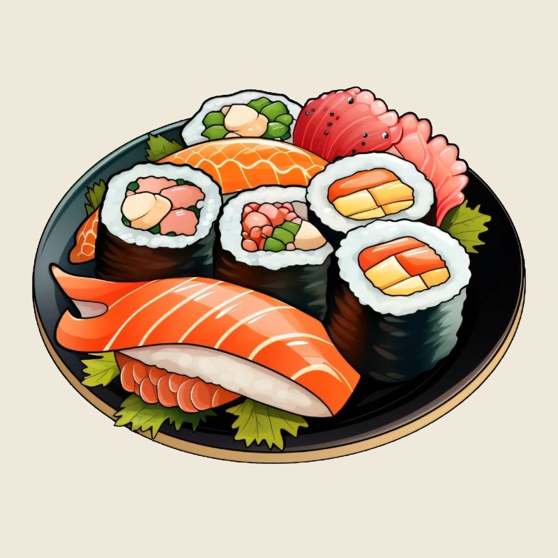 Assiette à sushi