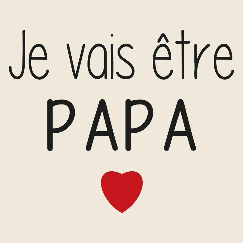 Ich werde ein Papa sein - Herz