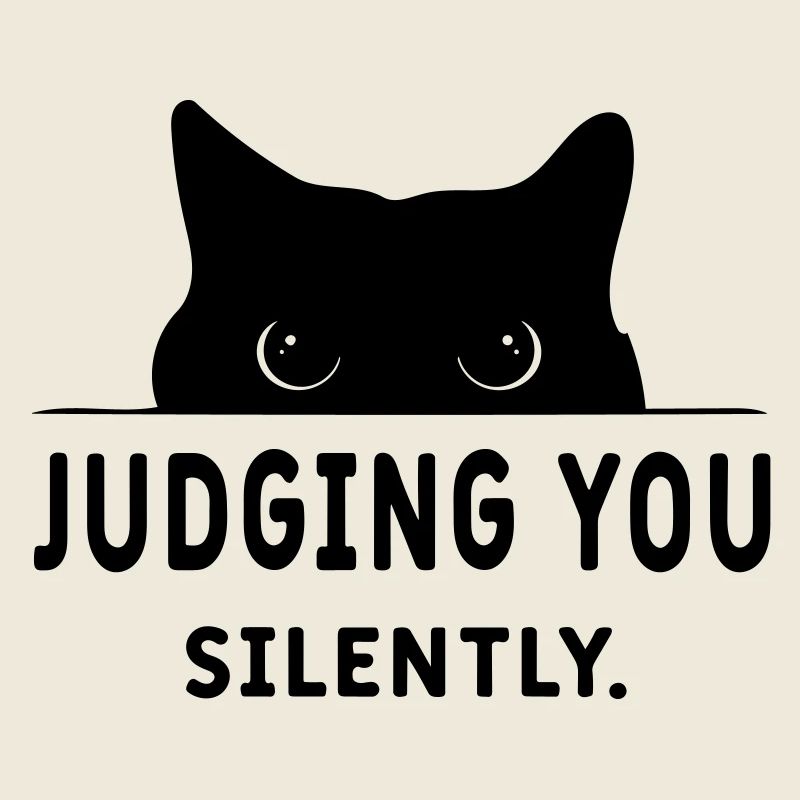 dich stillschweigend verurteilen